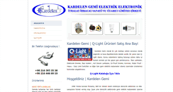 Desktop Screenshot of kardelengemi.com